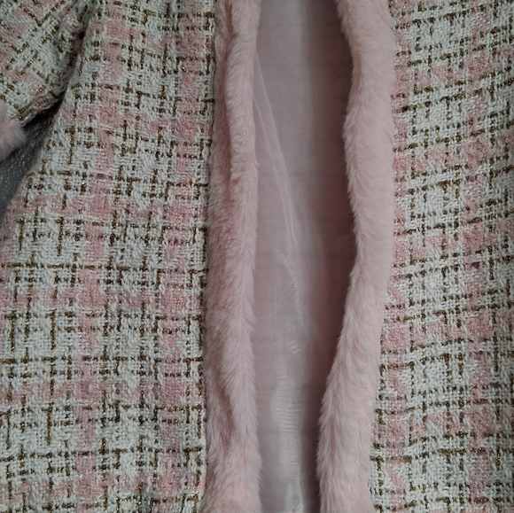 Rare Find Infant's Blueberi Boulevard Open Tweed Coat    Size 6-9mo - Picture 4 of 10
